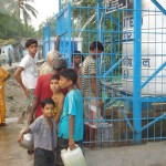 Filtre à eau pour un village