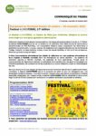 Communiqué de presse - festival ALIMENTERRE 2023